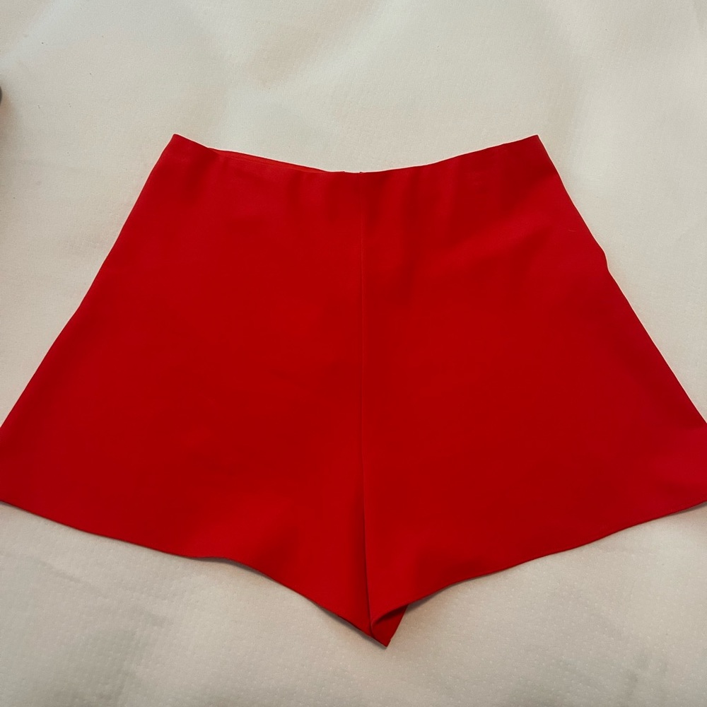 Alice and Olivia red shorts